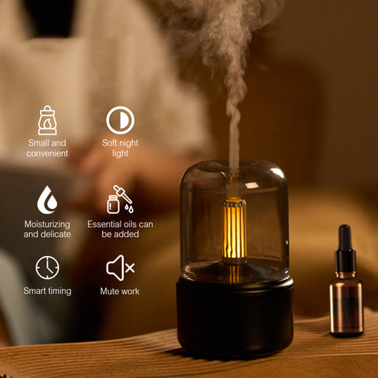 Difusor de Aromas con Simulador de Vela LED para el Hogar - Image 2
