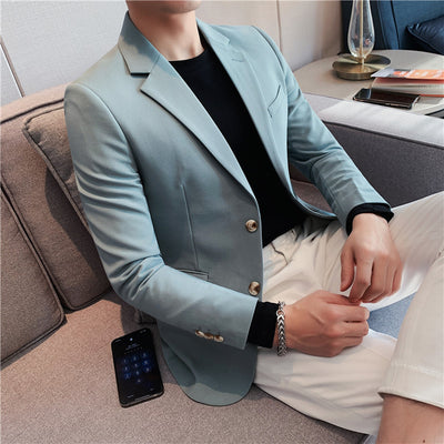 Traje Casual Sofisticado para Hombre de Dos Botones - Image 8