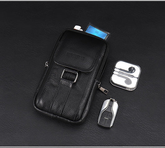 Bolsa de Cuero para Celular Multifuncional con Cinturón - Image 9