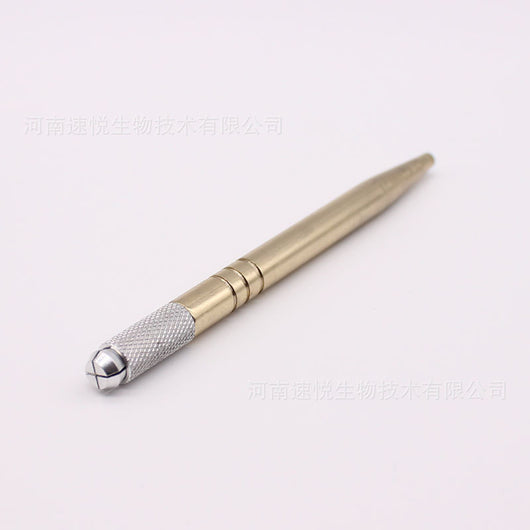 Pluma de Tatuaje de Cejas Flotantes Hecha a Mano - Image 10