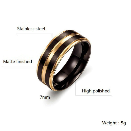 Anillo de Titanio para Hombre - Joyería Premium - Image 5