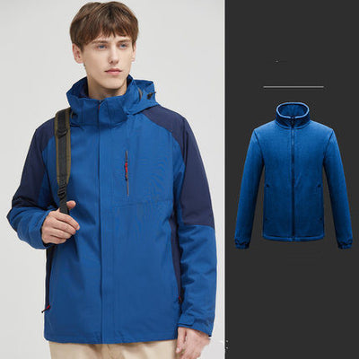 Chaqueta 3 en 1 Impermeable Desmontable para Hombre y Mujer - Image 26