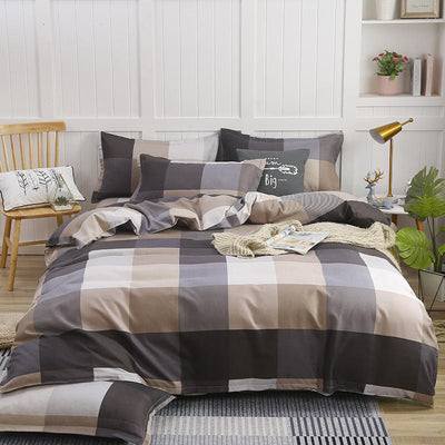 Juego de Cama Algodón Satinado de Cuatro Piezas con Funda Acolchada Reforzada - Image 16