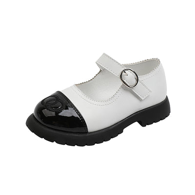 Zapatos de Cuero Princesa Niña Grande con Velcro - Versátiles y Cómodos - Image 4