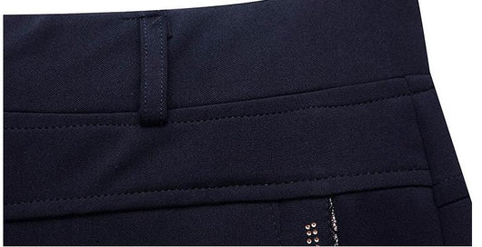 Pantalones Rectos Elásticos de Cintura Alta para Tallas Grandes - Image 13
