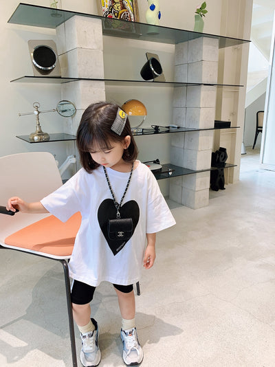 Playera de Algodón Suave para Niña - Diseño Holgado y Cómodo - Image 2