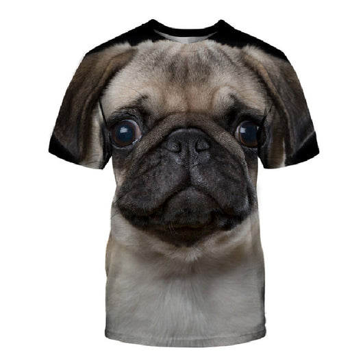 Playera Hombre Cuello Redondo Estampado 3D Digital Manga Corta - Image 10