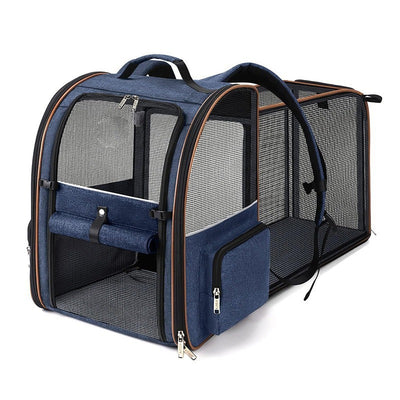 Bolsa Transportadora Extensible para Perros Pequeños con Ventilación - Image 9