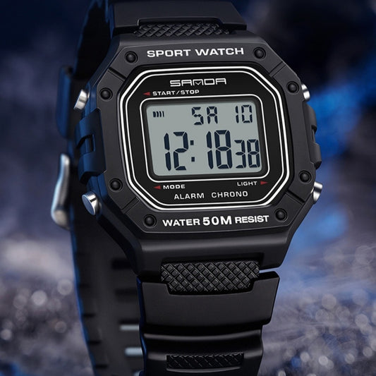 Reloj Deportivo Sumergible para Jóvenes con Alarma Digital