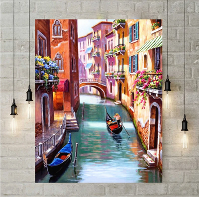 Pintura de Diamantes 5D - Venecia - Image 3
