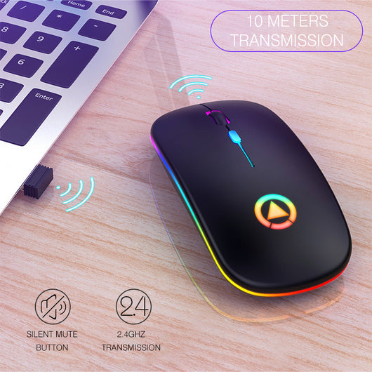 Ratón Inalámbrico A2 con Carga y Bluetooth - Image 9