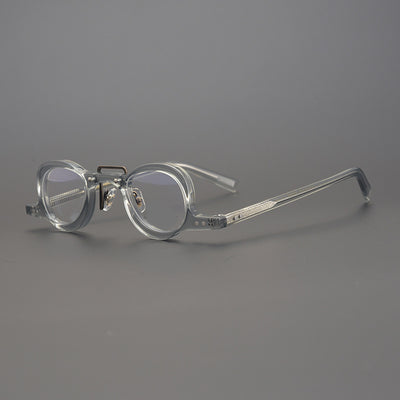 Gafas de Montura Redonda Pequeña Artesanal para Miopía - Image 5