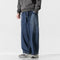 Pantalón Ancho Recto Estilo Japonés Talla Grande