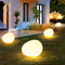 Luz Solar de Piedra Decorativa Impermeable para Exterior