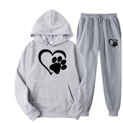 Conjuntos de Sudaderas Estampadas para Hombre y Mujer - Otoño e Invierno - Image 3