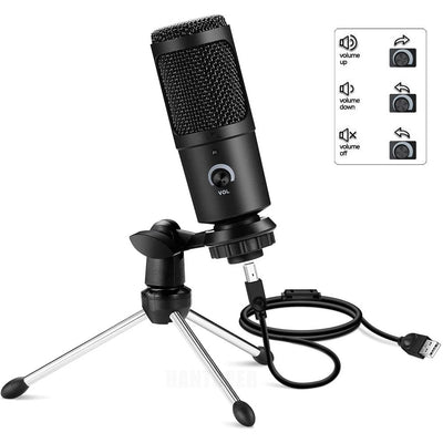 Micrófono Profesional para Streaming en Vivo - Conexión por Cable para Computadora y Celular - Image 2
