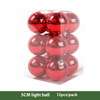 Bola de Navidad Roja Electrochapada - Adorno Colgante para Árbol - Image 10