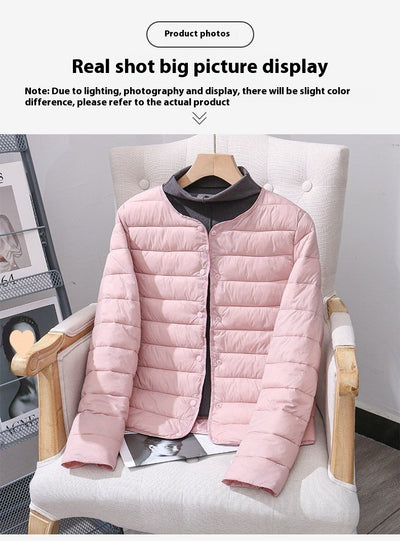 Chaqueta Corta Acolchada de Algodón para Mujer - Ligera y Cálida - Image 20