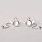 Sterling Plateado Personalized Design Little Angel Earrings For Women Plateado