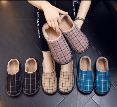 Pantuflas de Algodón con Plataforma y Bolsa de Almacenamiento - Image 10