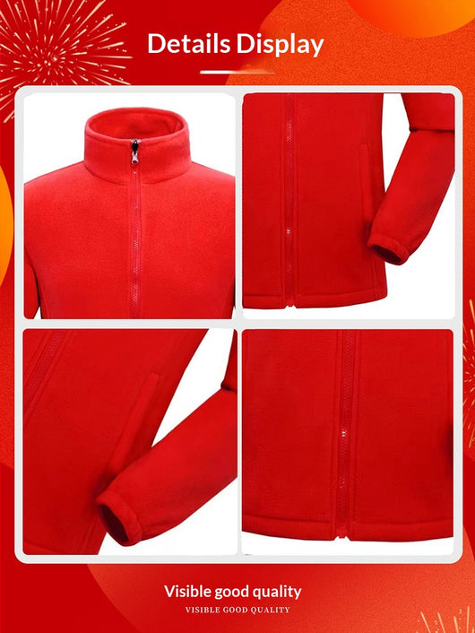Chaqueta Polar con Cuello Tipo Camisa para Hombre - Image 14