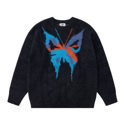 Suéter Pullover Tipo Jacquard con Textura Afelpada