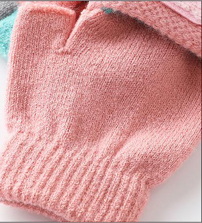Guantes Tejidos Cortos Cálidos para Niños - Diseño Adorable - Image 7