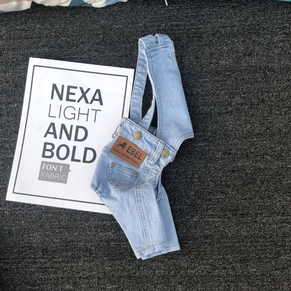 Pantalones Vaqueros con Tirantes para Perros - Ropa Ajustable Todo Uso