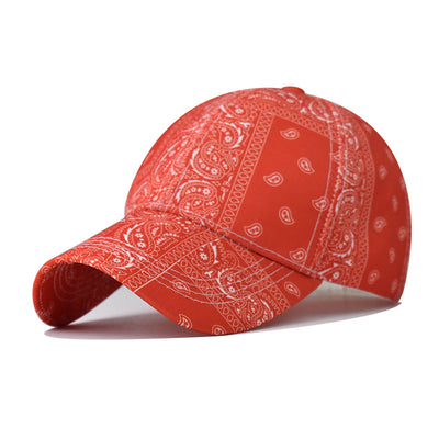 Gorra de Béisbol con Estampado de Flores de Anacardo y Aguacate - Image 16