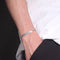 Pulsera de Plata Tailandesa Vintage con Letras para Hombre