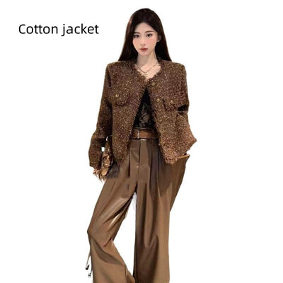 Cardigan Corto de Poliéster con Flecos para Mujer - Image 7