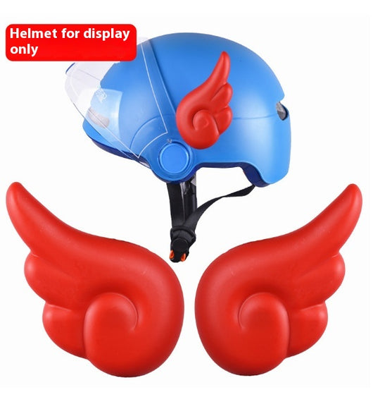 Alas Decorativas para Casco de Moto Eléctrica - Accesorios de Estilo - Image 7