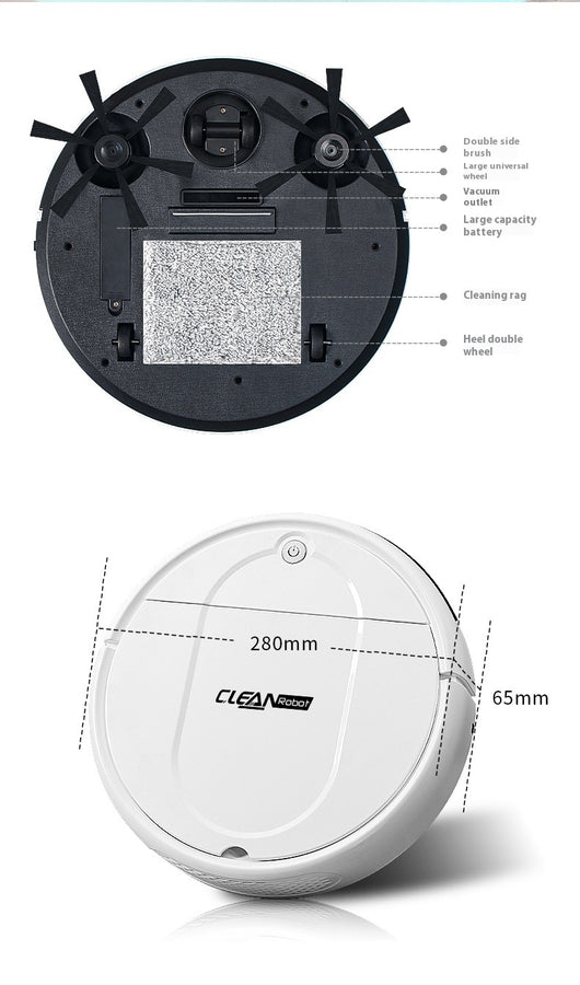 Robot Aspirador Inteligente Mini con Carga USB - Image 14