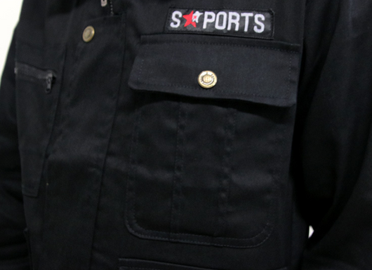 Chaqueta de Trabajo de Algodón con Refuerzos - Manga Larga Profesional - Image 7