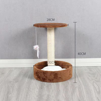 Torre de Rascador para Gatos con Columna Integrada - Image 6
