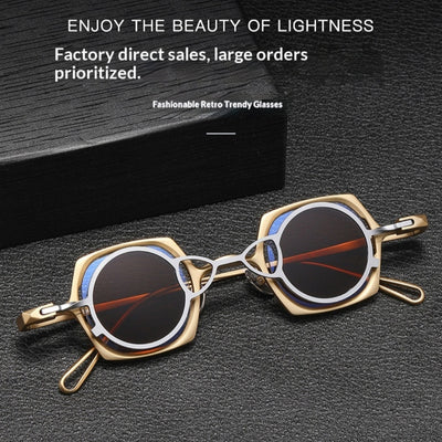 Gafas de Sol Polarizadas con Soporte Magnético de Titanio Puro