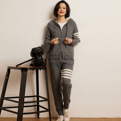 Conjunto de Pantalón y Suéter de Cachemira para Mujer - Image 3