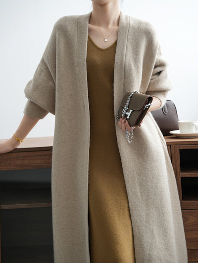 Cardigan Mujer Manga Larga Color Sólido Casual - Image 25