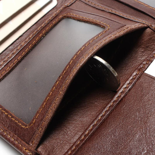Billetera de Cuero Ultra Delgada para Hombre - Image 11
