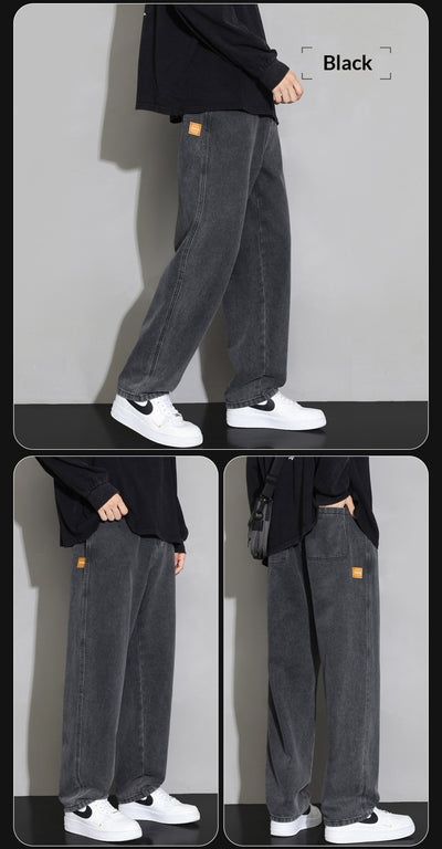 Pantalones Rectos Holgados para Hombre - Image 16