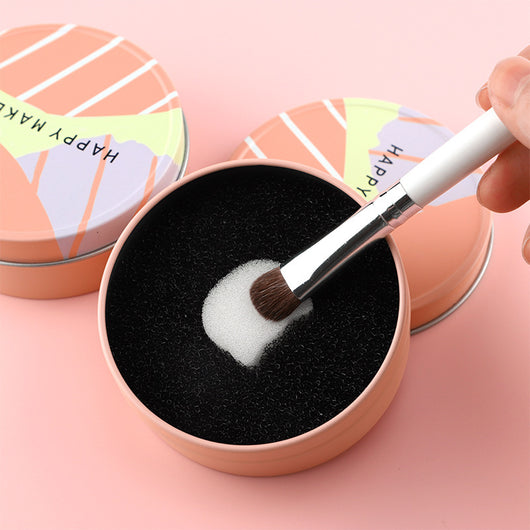 Kit de Brochas para Sombras Oculares con Caja de Limpieza - Image 11