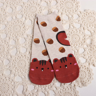 Calcetines Estampados Animales Divertidos para Mujer - Image 12