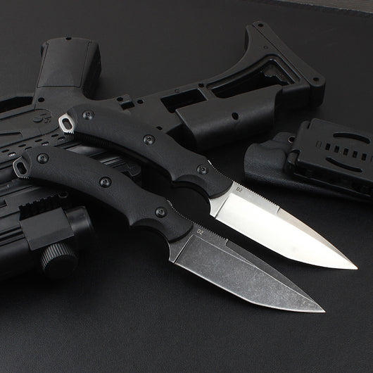 Cuchillo de Supervivencia Táctica para Camping y Defensa Personal - Image 8