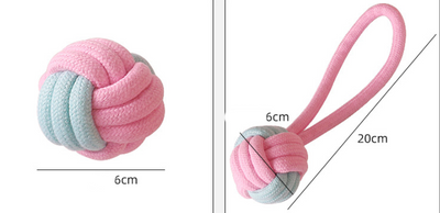 Juguete Masticable de Cuerda para Perros Pequeños - Limpieza Dental Natural - Image 12