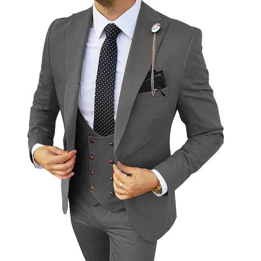 Traje de Tres Piezas para Hombre Efecto Adelgazante - Image 6