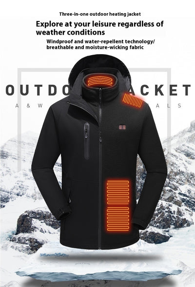 Chaqueta Térmica Inteligente Dual Zone para Montaña y Expediciones en Frío Extremo - Image 11