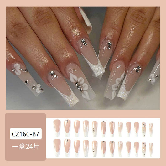 Uñas Postizas de Diamante Resistente - Diseño Europeo Premium - Image 23