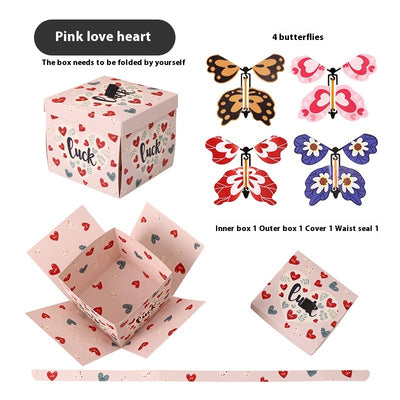 Caja Sorpresa con Mariposas Voladoras - Regalo Creativo para Cumpleaños y Celebraciones - Image 7