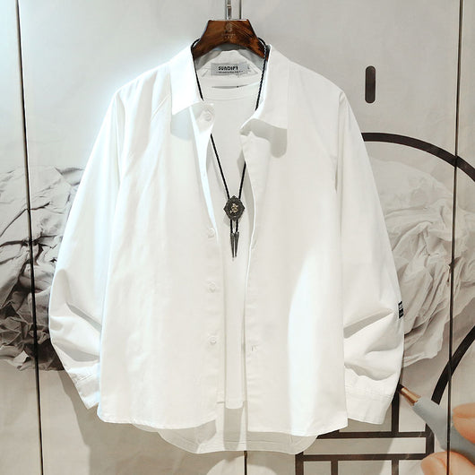 Chaqueta Suelta Estilo Hong Kong Inspiración Japonesa