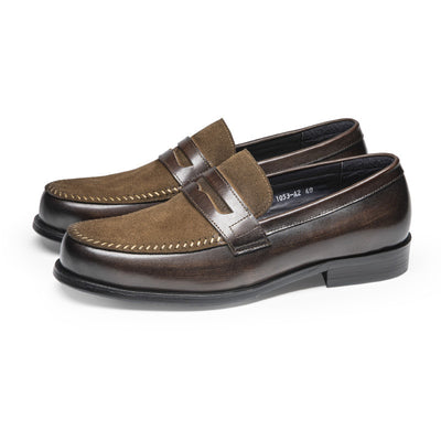 Mocasines de Cuero Genuino para Hombre - Elegancia Formal y Casual - Image 5